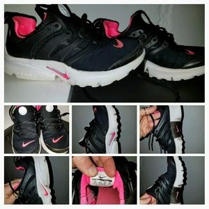 GIRLS SIZE 1Y NIKE PRESTO